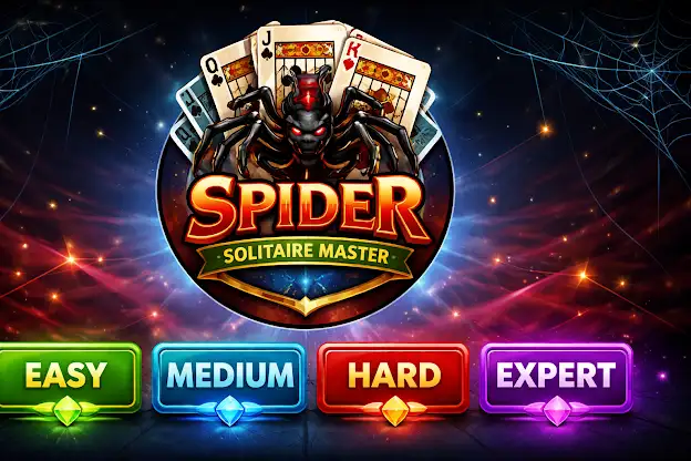 Spider Solitaire Offline Game screenshot 1