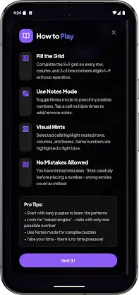 Sudoku Pro Offline Edition screenshot 2