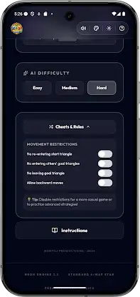 Super Chinese Checkers Pro screenshot 2