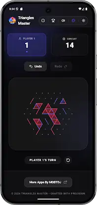 Triangles Master Ai Offline screenshot 8