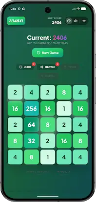 2048 XL Powerup 2026 Offline screenshot 2