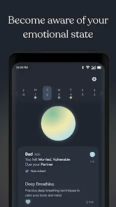 Moodlight - Daily Mood Tracker screenshot 1