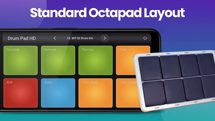 Drum Octapad HD: Play like pro screenshot 3