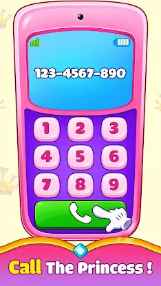 Princess Baby Phone Game screenshot 2