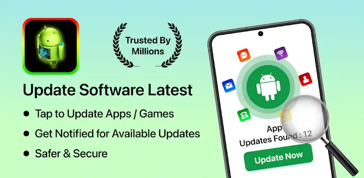 Update Software Latest — Android app banner