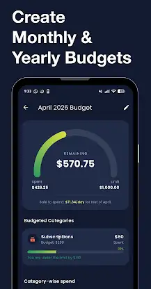 Expense Tracker App - BudgetIt screenshot 5