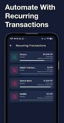 Expense Tracker App - BudgetIt screenshot 7