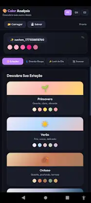 Coloração Pessoal Completa screenshot 1