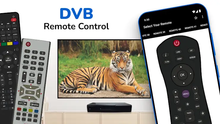 DVB Remote Control screenshot 1