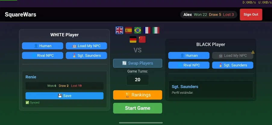 SquareWars screenshot 3