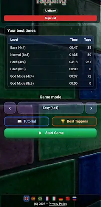 Tapping screenshot 1