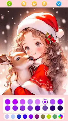 Doll Color: Princess Coloring screenshot 6