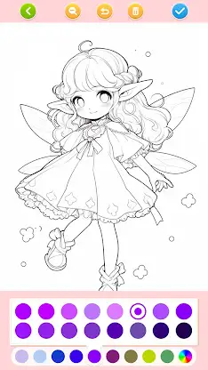 Doll Color: Princess Coloring screenshot 5
