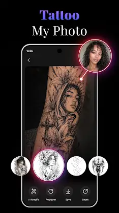 AI Tattoo Design: ArtReel screenshot 3