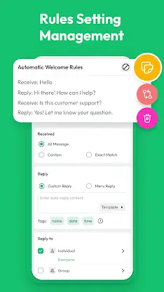 Auto Reply, Automation Tool screenshot 2