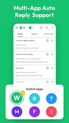 Auto Reply, Automation Tool screenshot 1