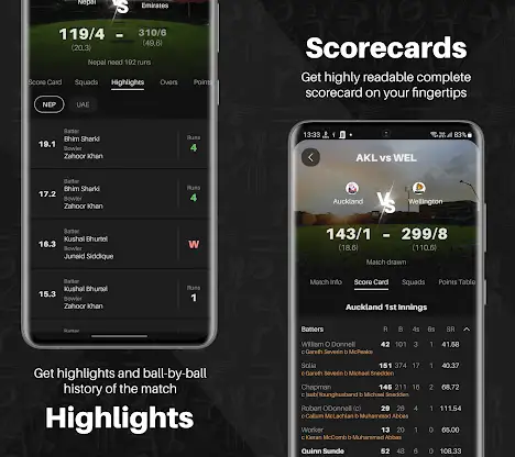 CricScore - Live Cricket Score screenshot 6