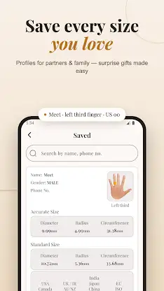 RingFit: Ring Sizer & Measure screenshot 4