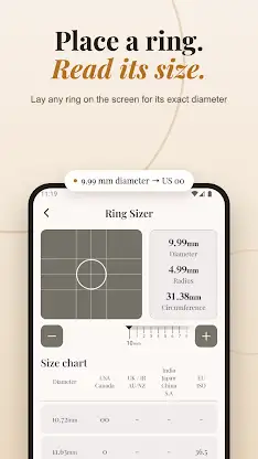 RingFit: Ring Sizer & Measure screenshot 2