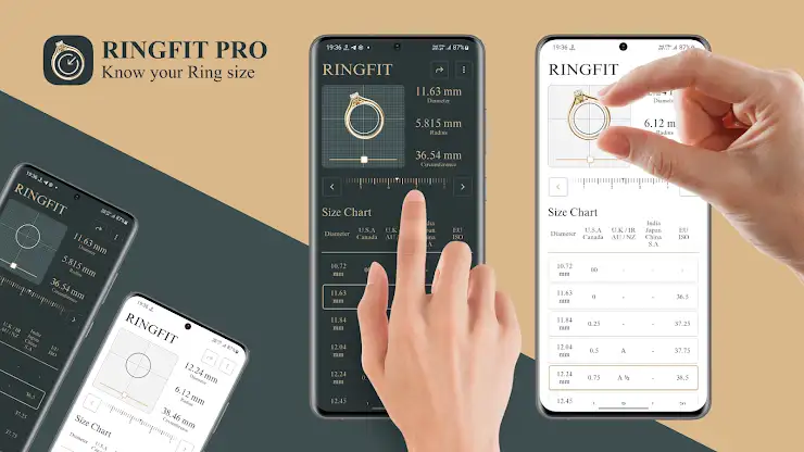 RingFit Pro - Know Ring Size screenshot 1