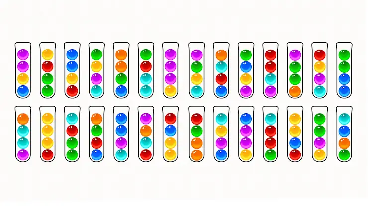 Ball Sort: ordena en colores screenshot 3