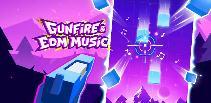 Beat Fire - Edm Gun Music Game — Android game banner