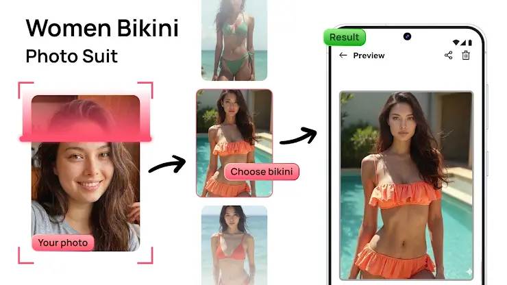 Women Bikini Photo Suit screenshot 7