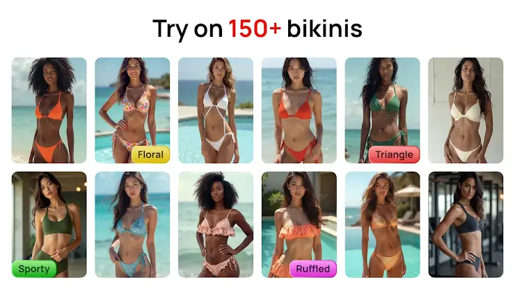 Women Bikini Photo Suit screenshot 8