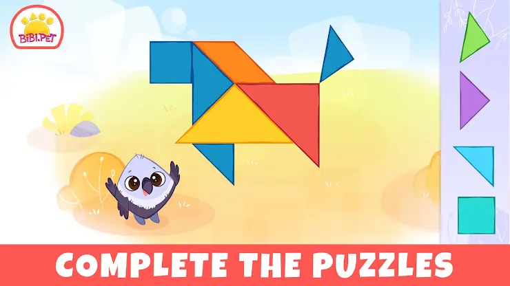 Savanna Animals Games for Kids screenshot 1
