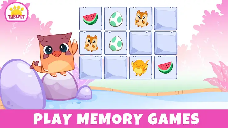 Bibi Dinosaurs games for kids screenshot 4