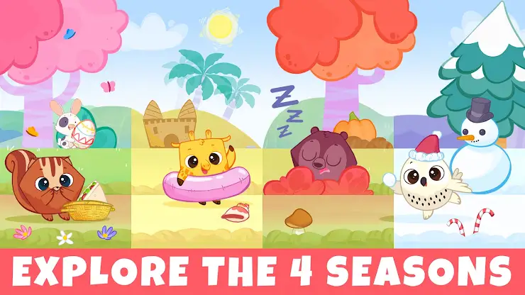 4 Seasons Games for Toddler 2+ screenshot 1