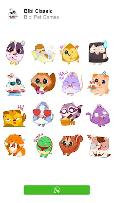 Bibi.Pet Sticker Animated Emoj screenshot 2