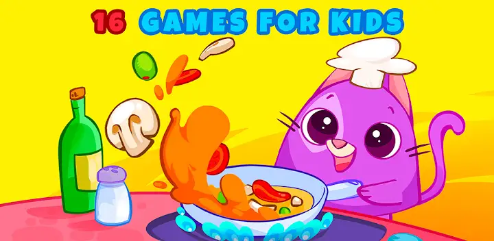 Bibi Games for Kids 2-5 years — Android game banner