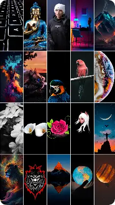 Wallpapers Black Live 4K HD screenshot 2