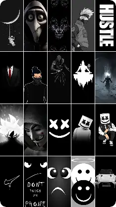 Wallpapers Black Live 4K HD screenshot 5