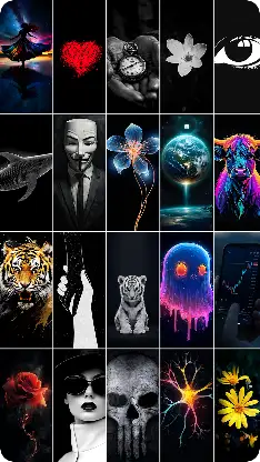 Wallpapers Black Live 4K HD screenshot 6