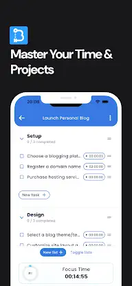 Blueprint: To Do List Pomodoro screenshot 1