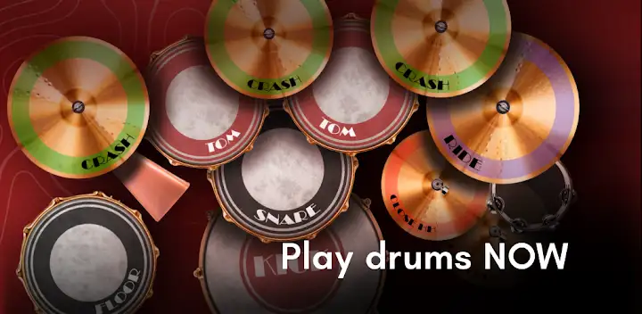 Classic Drum: play drums — Android game banner