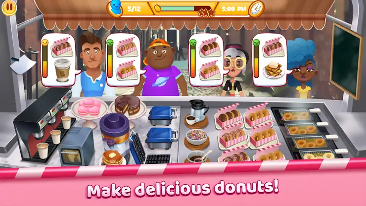 Boston Donut Truck: Food Game screenshot 5