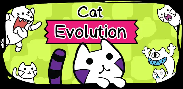 Cat Evolution: Merge Animals — Android game banner