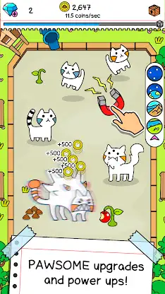 Cat Evolution: Merge Animals screenshot 3