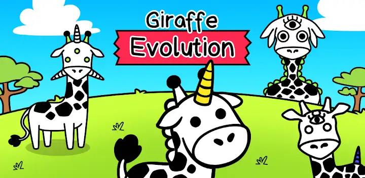 Giraffe Evolution: Idle Game — Android game banner
