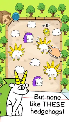 Hedgehog Evolution: Merge Idle screenshot 2