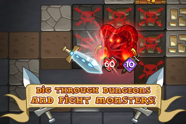 Mine Quest: Battle Dungeon RPG screenshot 3