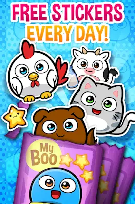 My Boo Album - Virtual Pet Sti screenshot 2