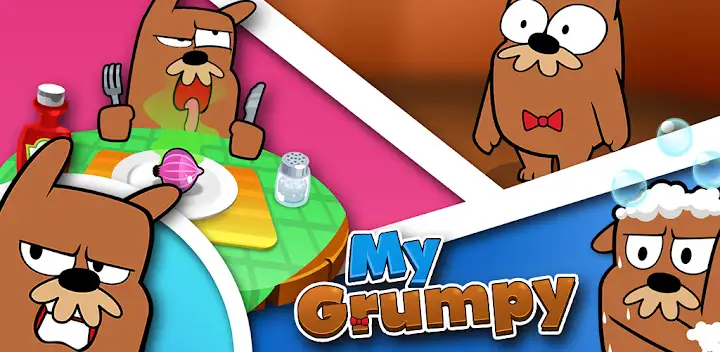 My Grumpy: Funny Virtual Pet — Android game banner