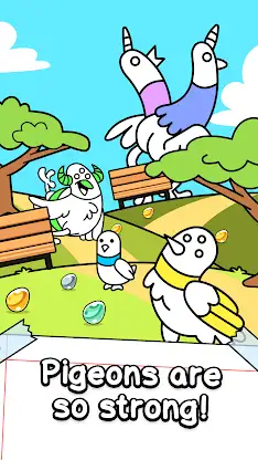Pigeon Evolution: Mutant Birds screenshot 1