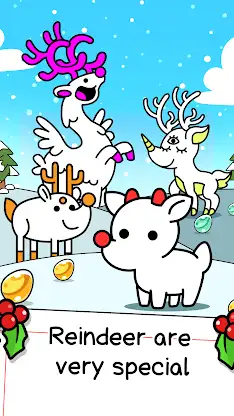 Reindeer Evolution: Idle Game screenshot 1