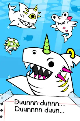 Shark Evolution: Idle Game screenshot 1