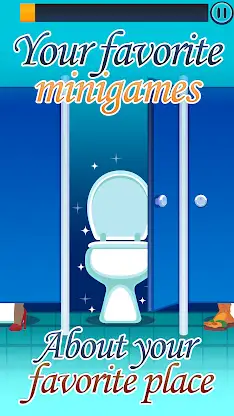 Toilet Time: Fun Mini Games screenshot 1
